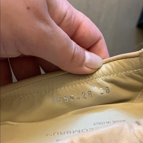 AGL Cap Toe Ballet Flats, Nude - Picture 6 of 6